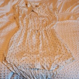 Japna Black And White Dress Lg